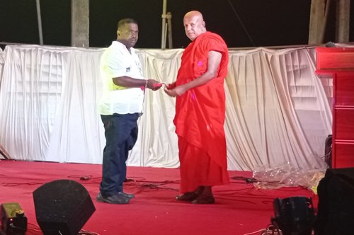 "Mihindu Udanaya Poson Zone 2025" in Pallepola