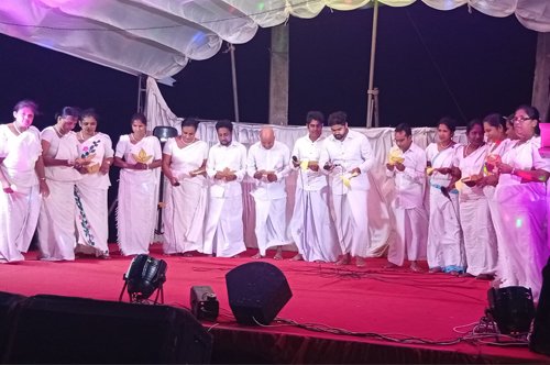 "Mihindu Udanaya Poson Zone 2025" in Pallepola